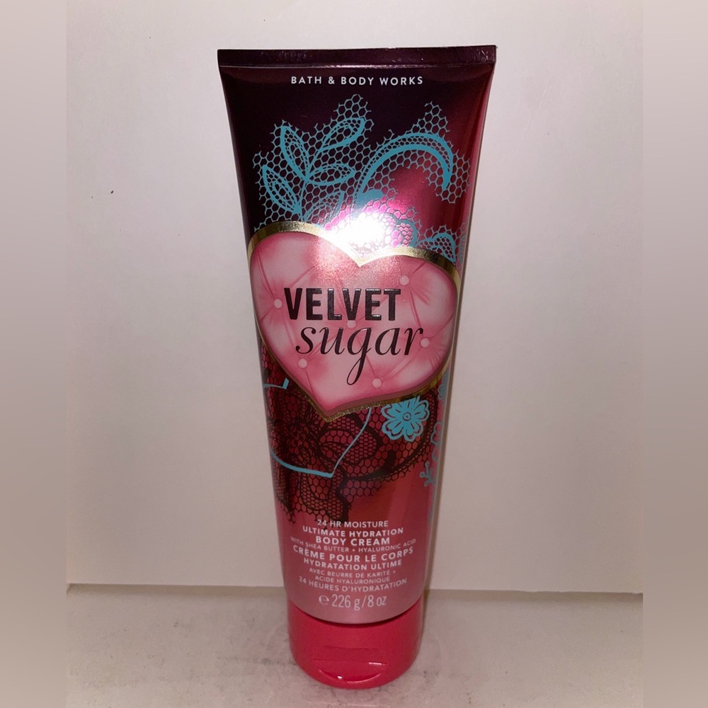Bath & Body Works Velvet Sugar Body Cream 8oz Discontinued New